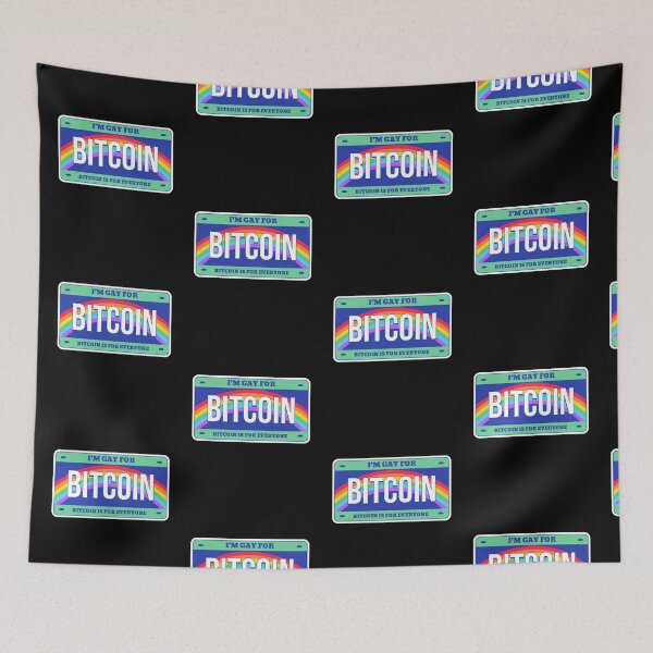 Item preview, Gay For Bitcoin Crypto Pride June LGBTQ Circle logo designed and sold by Bitcoin-Fashion.
