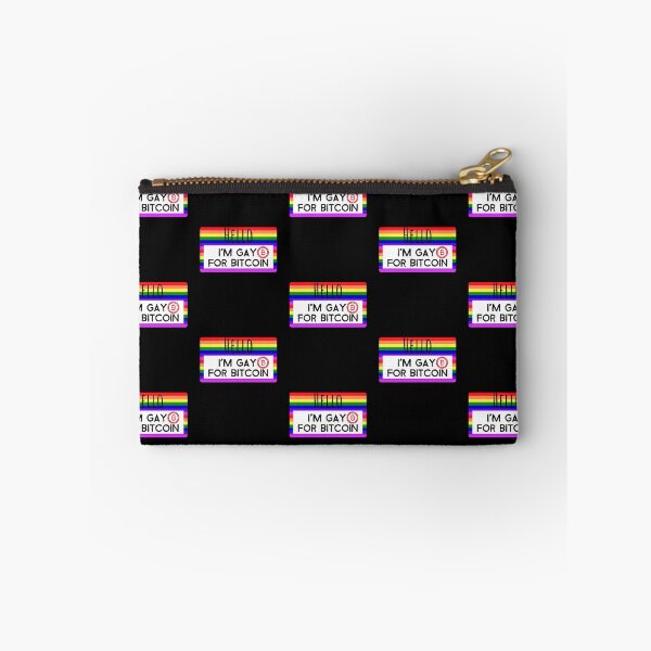 Item preview, Copy of Gay For Bitcoin Crypto Pride June LGBTQ Circle logo designed and sold by Bitcoin-Fashion.