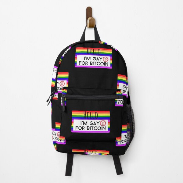 Item preview, Copy of Gay For Bitcoin Crypto Pride June LGBTQ Circle logo designed and sold by Bitcoin-Fashion.