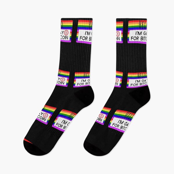 Item preview, Copy of Gay For Bitcoin Crypto Pride June LGBTQ Circle logo designed and sold by Bitcoin-Fashion.