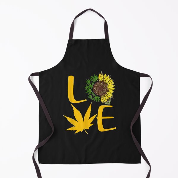 Item preview, Love Marijuana Funny Weed Sunflower Art designed and sold by coraclr.