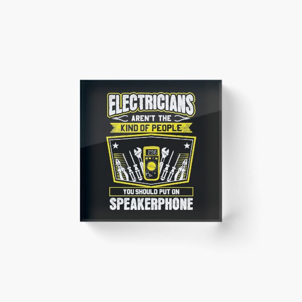 Item preview, Electrician Lineman Wireman Electronics Technician designed and sold by Krautshirts.