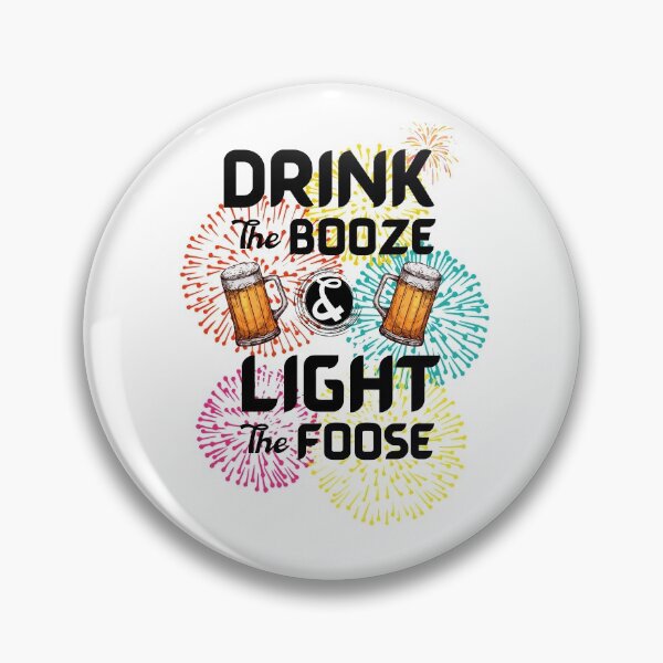 Item preview, Drink The Booze Light The Fuse Shirt designed and sold by biwdrawing.