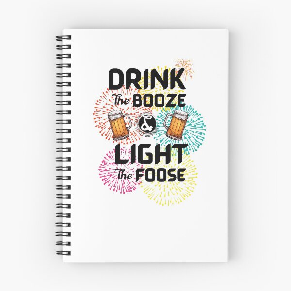Item preview, Drink The Booze Light The Fuse Shirt designed and sold by biwdrawing.