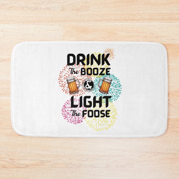 Item preview, Drink The Booze Light The Fuse Shirt designed and sold by biwdrawing.