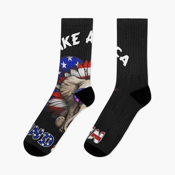 Item preview, Make America Kind Again Elephant Hippie US Flag 4th Of July designed and sold by coraclr.