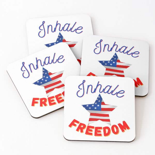 Item preview, Inhale Freedom | exhale patriotism designed and sold by ronaldsonou.