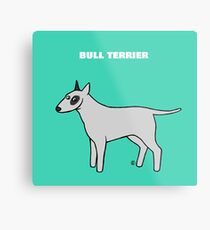 Bull Terrier Metal Print