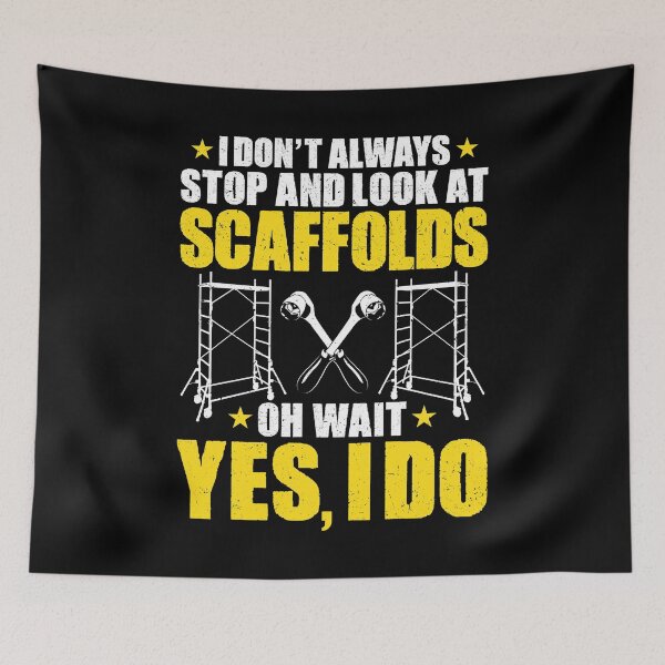Item preview, Scaffolder Scaffolding Scaffold Builder designed and sold by Krautshirts.
