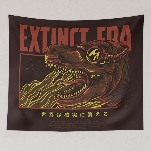 Item preview, Extinct Era Illustration designed and sold by Peekonet.