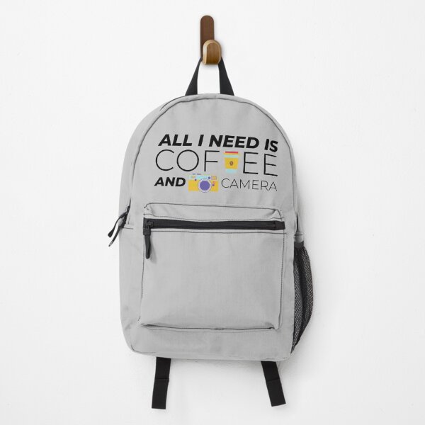 Item preview, All I need is coffee and my camera designed and sold by idrawwhatifeel.