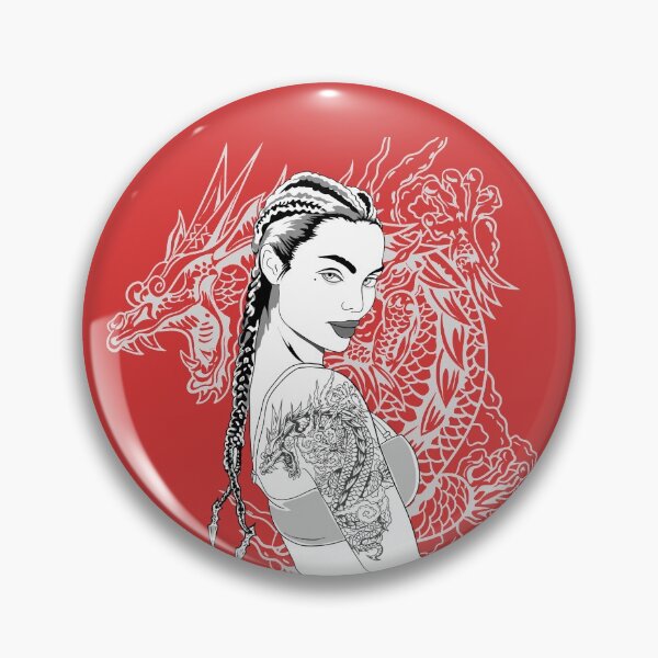 Item preview,  the girl with the dragon tatto designed and sold by Prof209.
