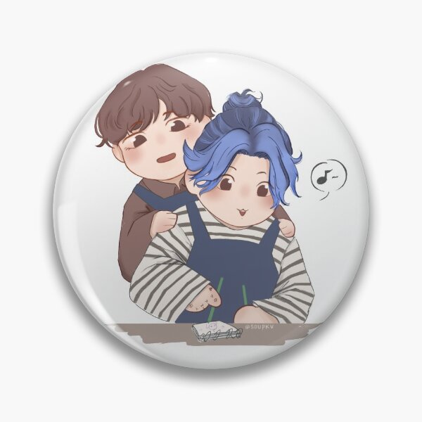 Item preview, Taekook Tiny Artist designed and sold by soupkv.
