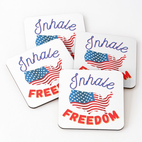Item preview, Inhale Freedom | exhale patriotism designed and sold by ronaldsonou.
