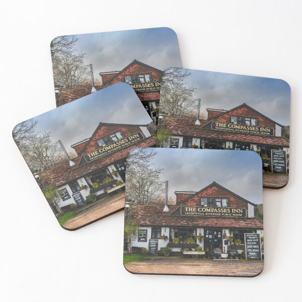 Item preview, The Compasses Inn Traditional English Riverside Pub designed and sold by Dave Williams.