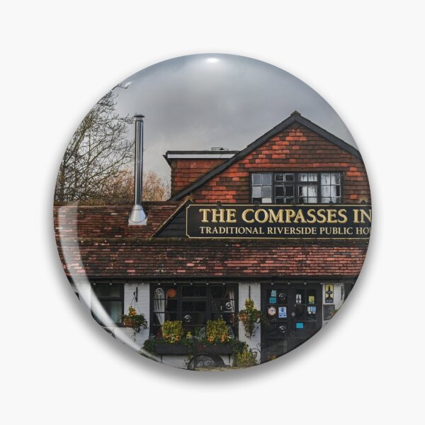 Item preview, The Compasses Inn Traditional English Riverside Pub designed and sold by Dave Williams.