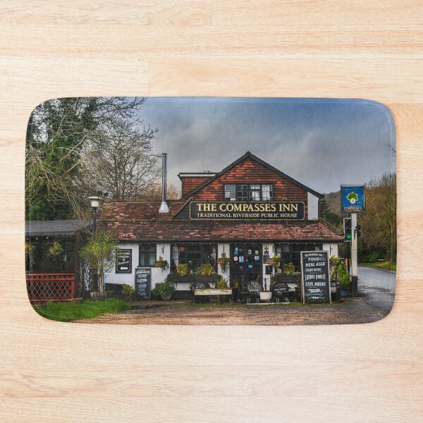 Item preview, The Compasses Inn Traditional English Riverside Pub designed and sold by Dave Williams.