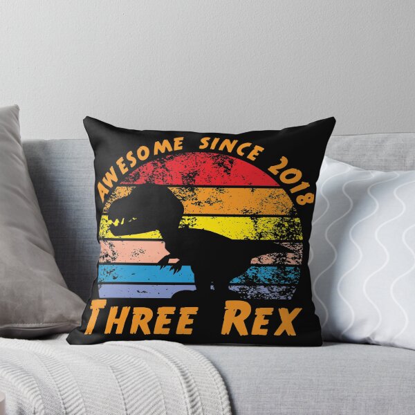 Item preview, Three Rex - Awesome since 2018 designed and sold by LarrysDesigns.