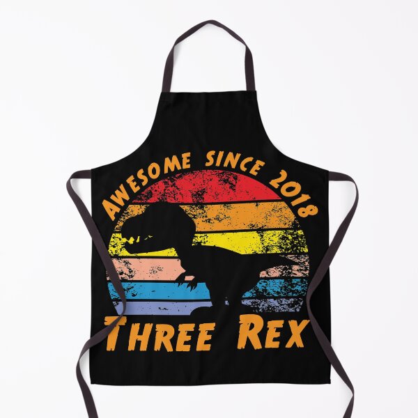 Item preview, Three Rex - Awesome since 2018 designed and sold by LarrysDesigns.