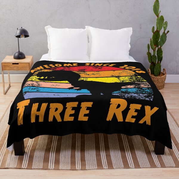 Item preview, Three Rex - Awesome since 2018 designed and sold by LarrysDesigns.