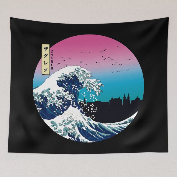 Item preview, Zagreb Kanagawa Wave 90s designed and sold by DFerraz.