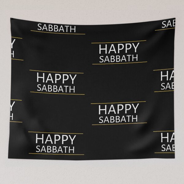Item preview, Happy Sabbath! Seventh-Day Adventist  designed and sold by Just Christianity.