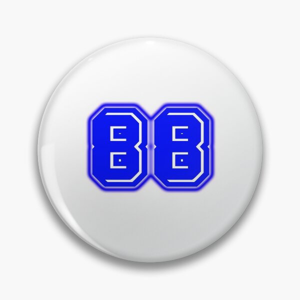 Artikelvorschau, Blaue Zahl 88 entworfen und verkauft von sport-blue.