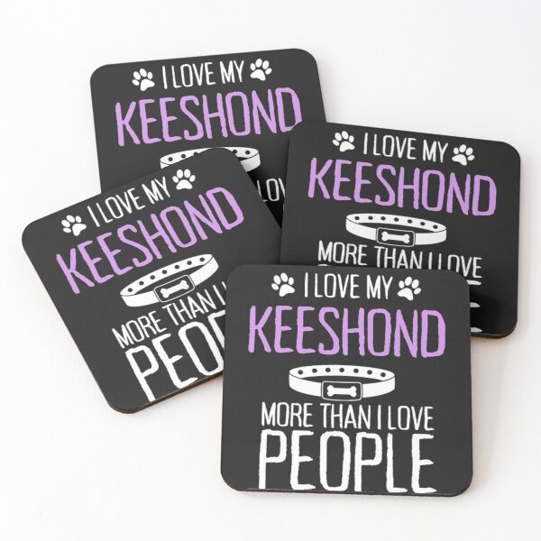 Item preview, Love My Keeshond More Than I Love People T-Shirt  designed and sold by StarcyWol.