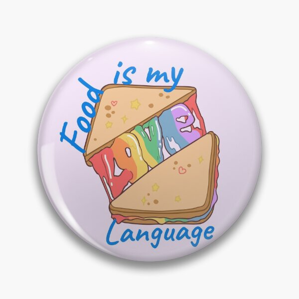 Item preview, food is my love language designed and sold by RoyalNadja.