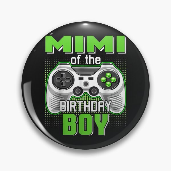 Item preview, Mimi Of The Birthday Boy Video Game BDay Top Gamer Party designed and sold by coraclr.