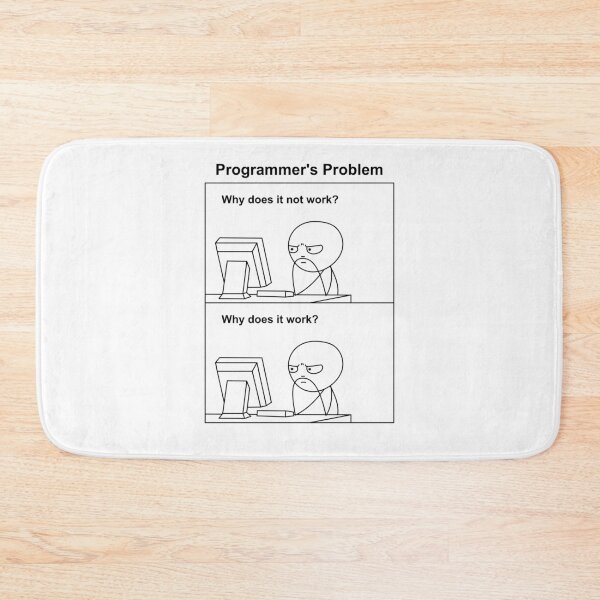 Item preview, Programmer Computer Scientist Problems Funny Meme designed and sold by Count4U.