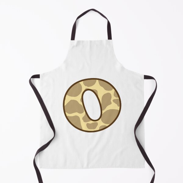 Item preview, Giraffe Print Letter O designed and sold by fashioncancer.