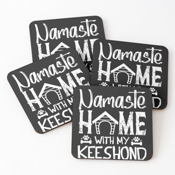 Item preview, Keeshond Namaste Home Shirt  designed and sold by StarcyWol.