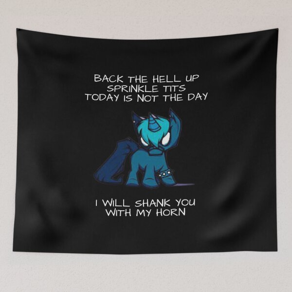 Item preview, Back The Hell Up Sprinkle Tits... (Unicorn) designed and sold by StrideOrDie.