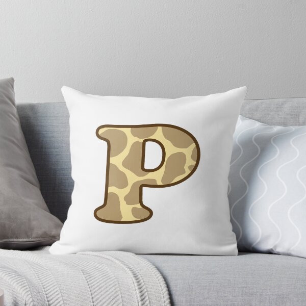 Item preview, Giraffe Print Letter P designed and sold by fashioncancer.