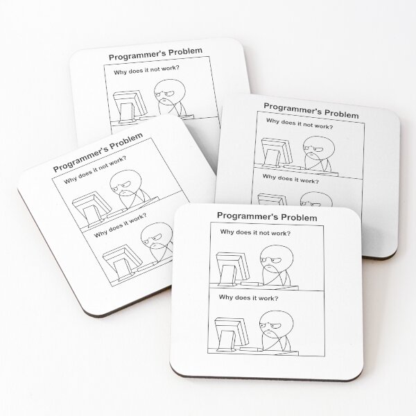 Item preview, Programmer Computer Scientist Problems Funny Meme designed and sold by Count4U.