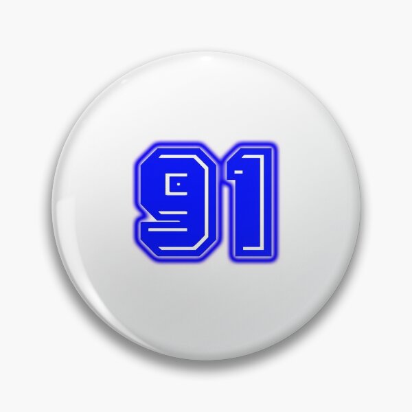 Item preview, Blue Number 91 designed and sold by sport-blue.