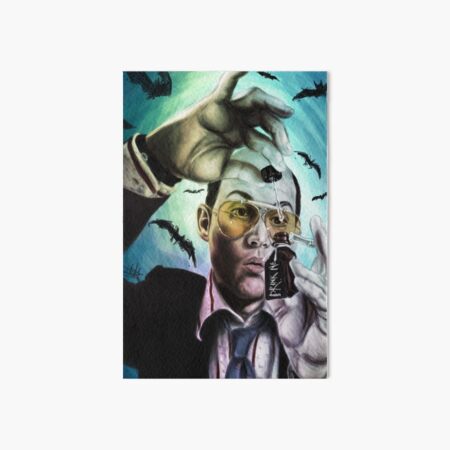 Fear And Loathing In Las Vegas Art Board Prints Redbubble