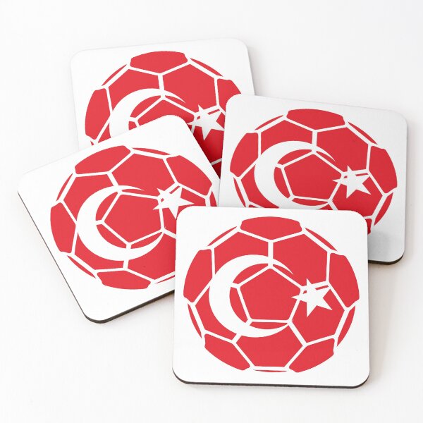 Item preview, Turkey Football / Soccer Flag Graphic #2 designed and sold by iheartsport.