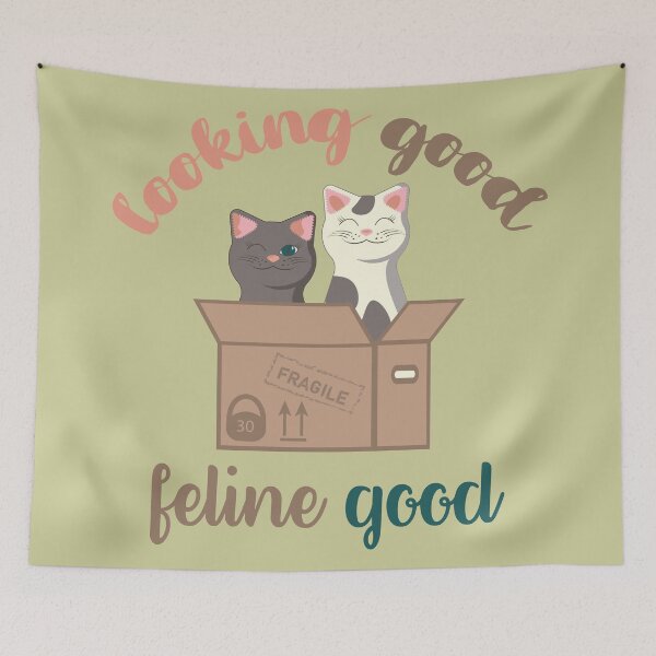 Item preview, Looking good! Feline good! designed and sold by CutieBlue.