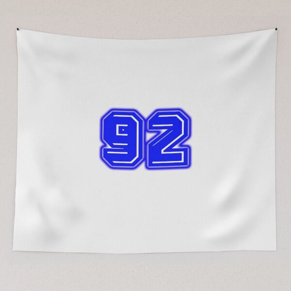 Item preview, Blue Number 92 designed and sold by sport-blue.