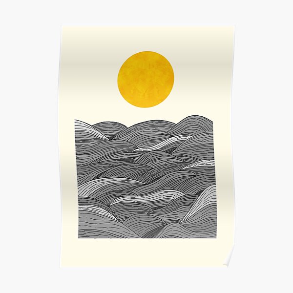 The Grey Waves Poster