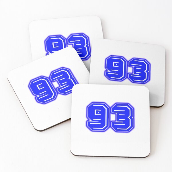Item preview, Blue Number 93 designed and sold by sport-blue.