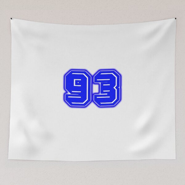 Item preview, Blue Number 93 designed and sold by sport-blue.