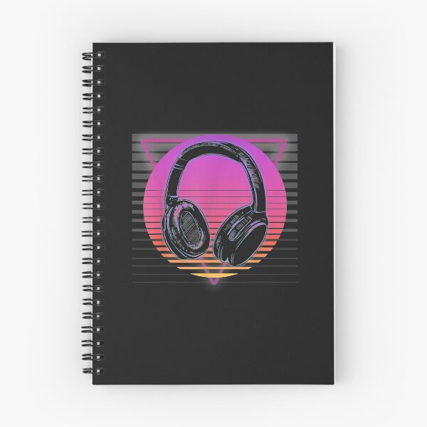 Item preview, Music Headphones DJ Rap Hip Hop Retro Vaporwave 80s 90s designed and sold by coraclr.