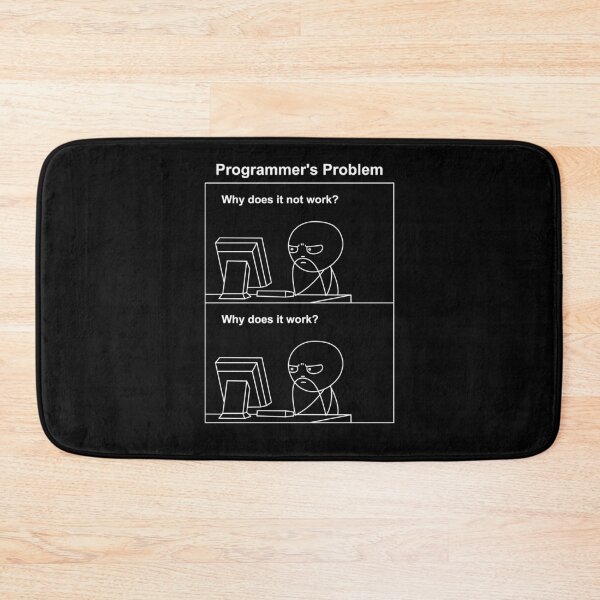 Item preview, Programmer Computer Scientist Problems Funny Meme designed and sold by Count4U.