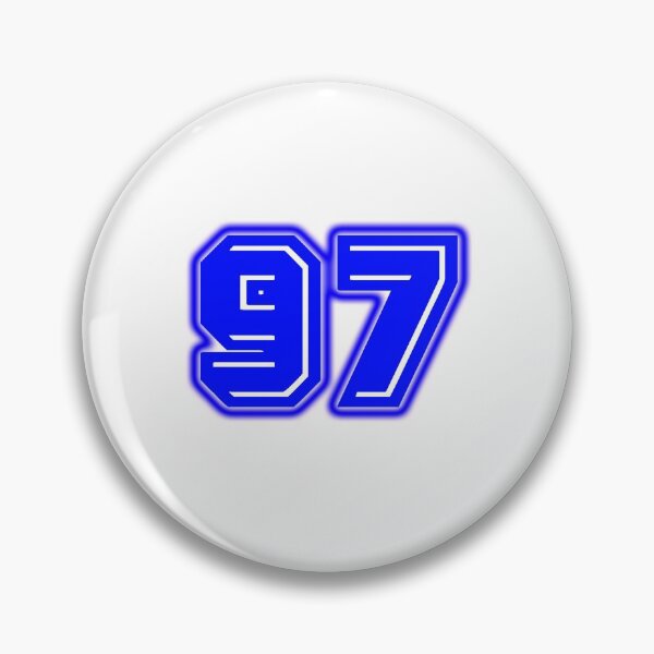 Item preview, Blue Number 97 designed and sold by sport-blue.
