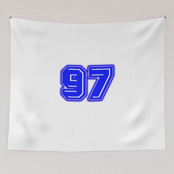 Item preview, Blue Number 97 designed and sold by sport-blue.