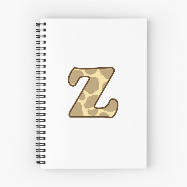Item preview, Giraffe Print Letter Z designed and sold by fashioncancer.