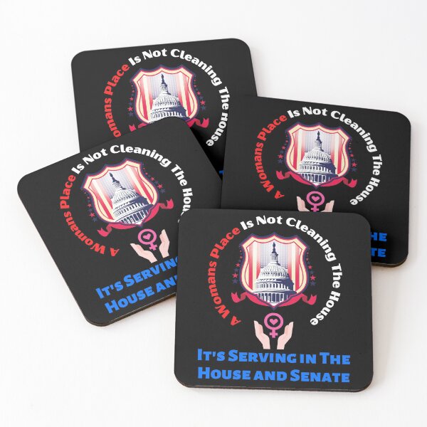 Item preview, A Woman's Place Is In The House The Senate And The Oval Office designed and sold by WoodburyLake.